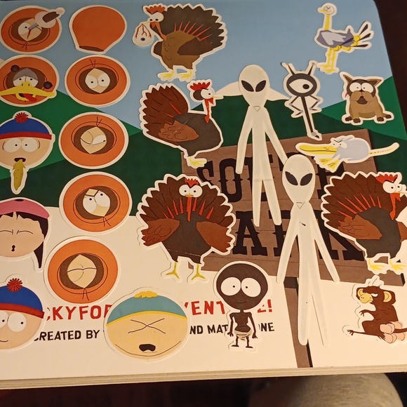 SOUTH PARK STICKYFORMS BOOK - Picture 4 of 8